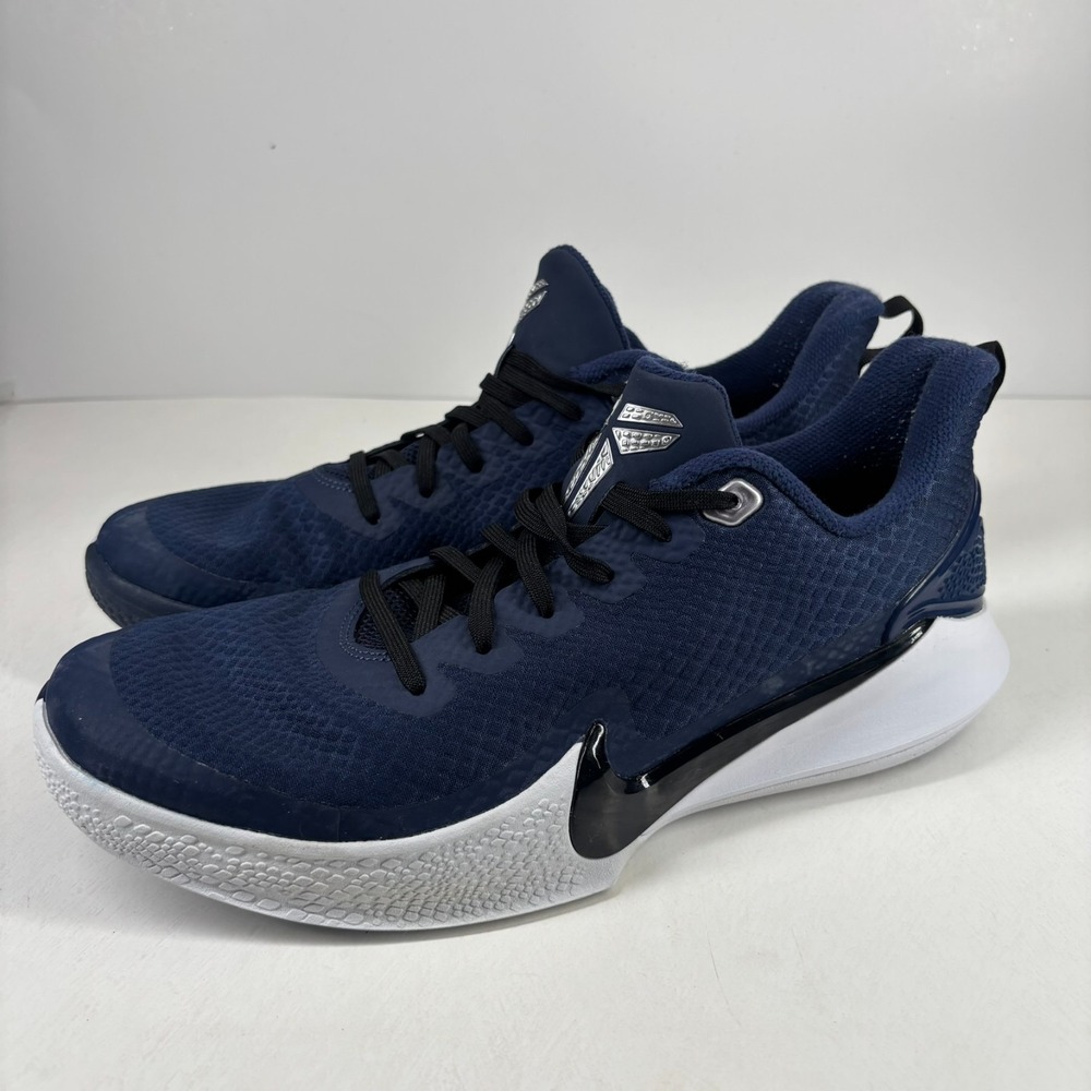 Nike Mamba Focus TB Men's US 10.5 Midnight Navy Basketball Sneakers AT1214-401